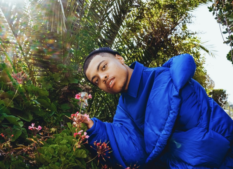 Reed Shannon wearing cobalt blue